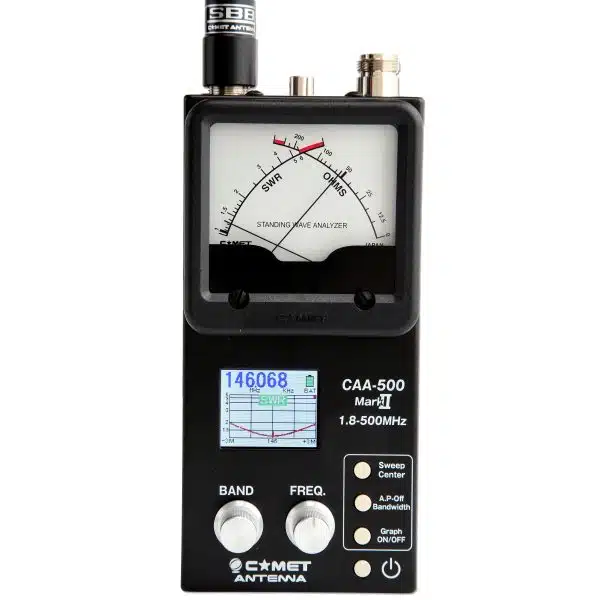 Comet - CAA-500MarkII - 1.8-500MHz Graphic and analog antenna analyzer